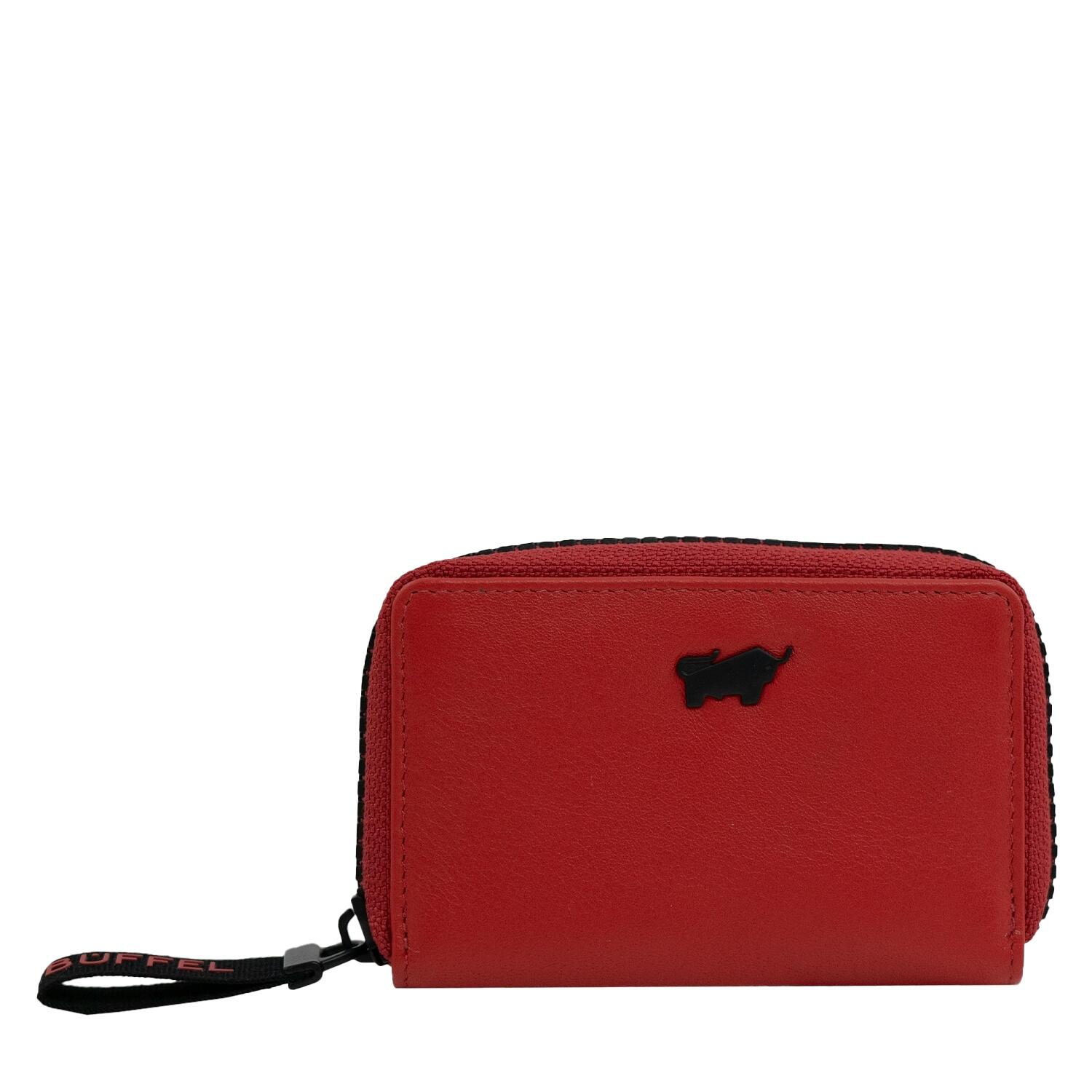Braun Büffel - CAPRI RFID Mini Geldbörse flame red - Gr. - OS von Braun Büffel