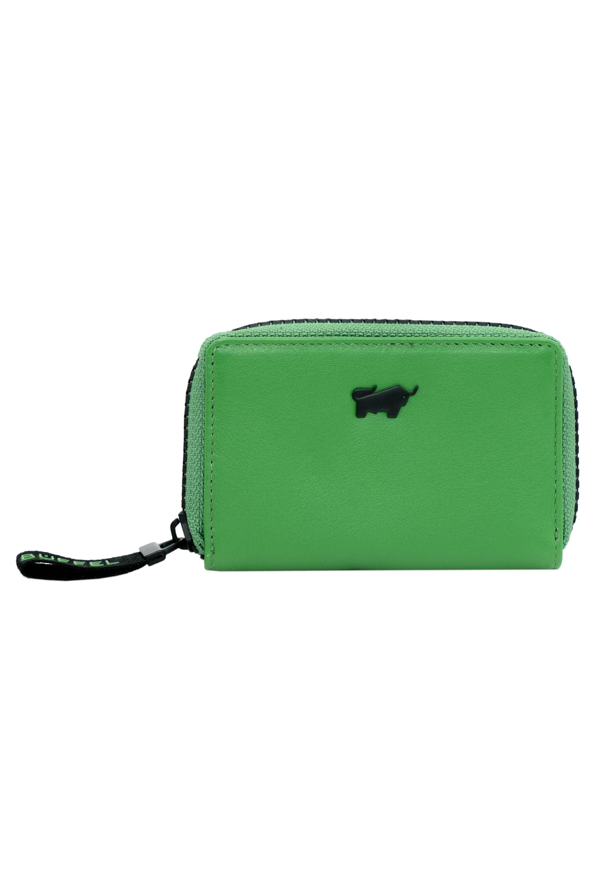 Braun Büffel - CAPRI RFID Mini Geldbörse grün - Gr. - OS von Braun Büffel