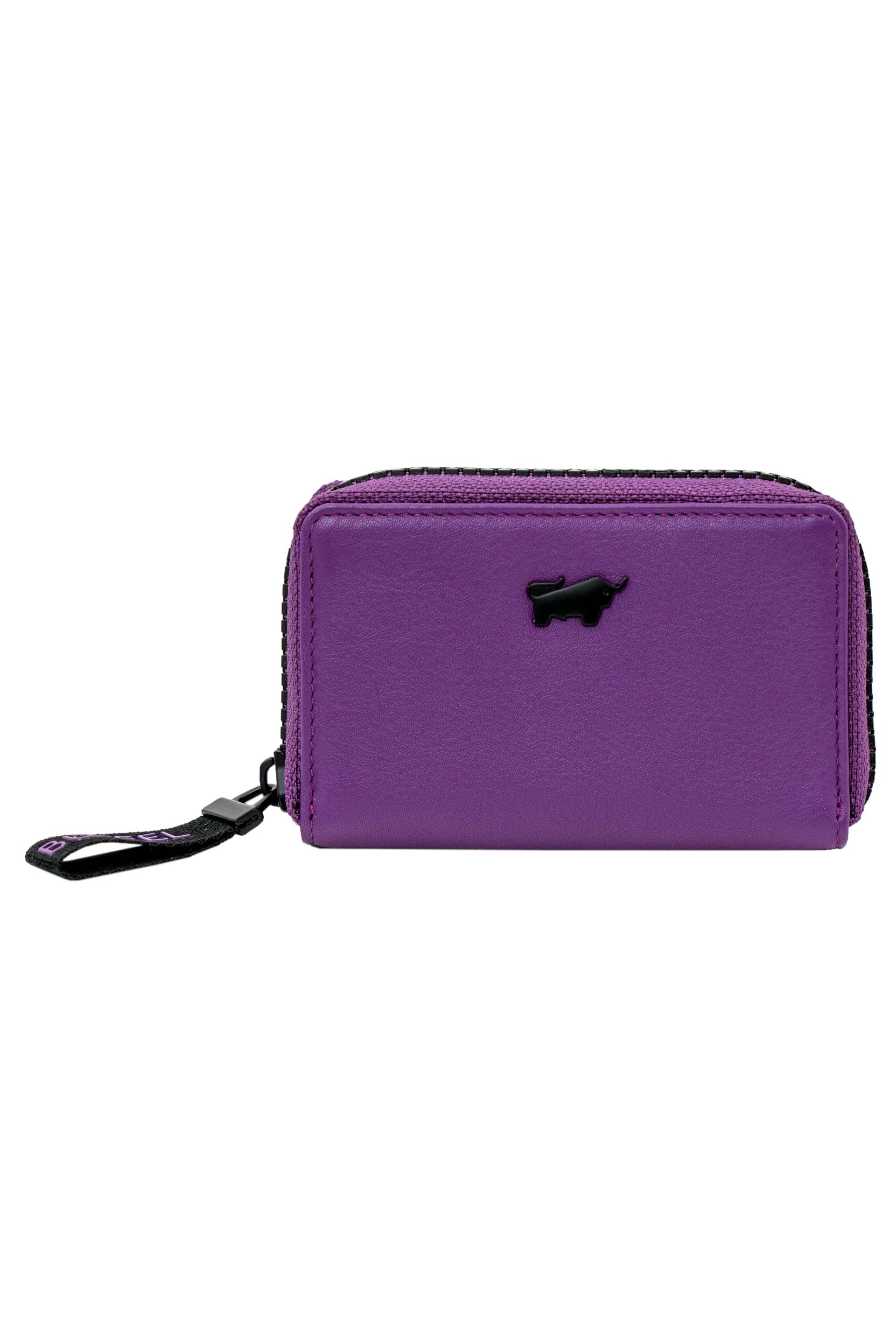 Braun Büffel - CAPRI RFID Mini Geldbörse viola - Gr. - OS von Braun Büffel