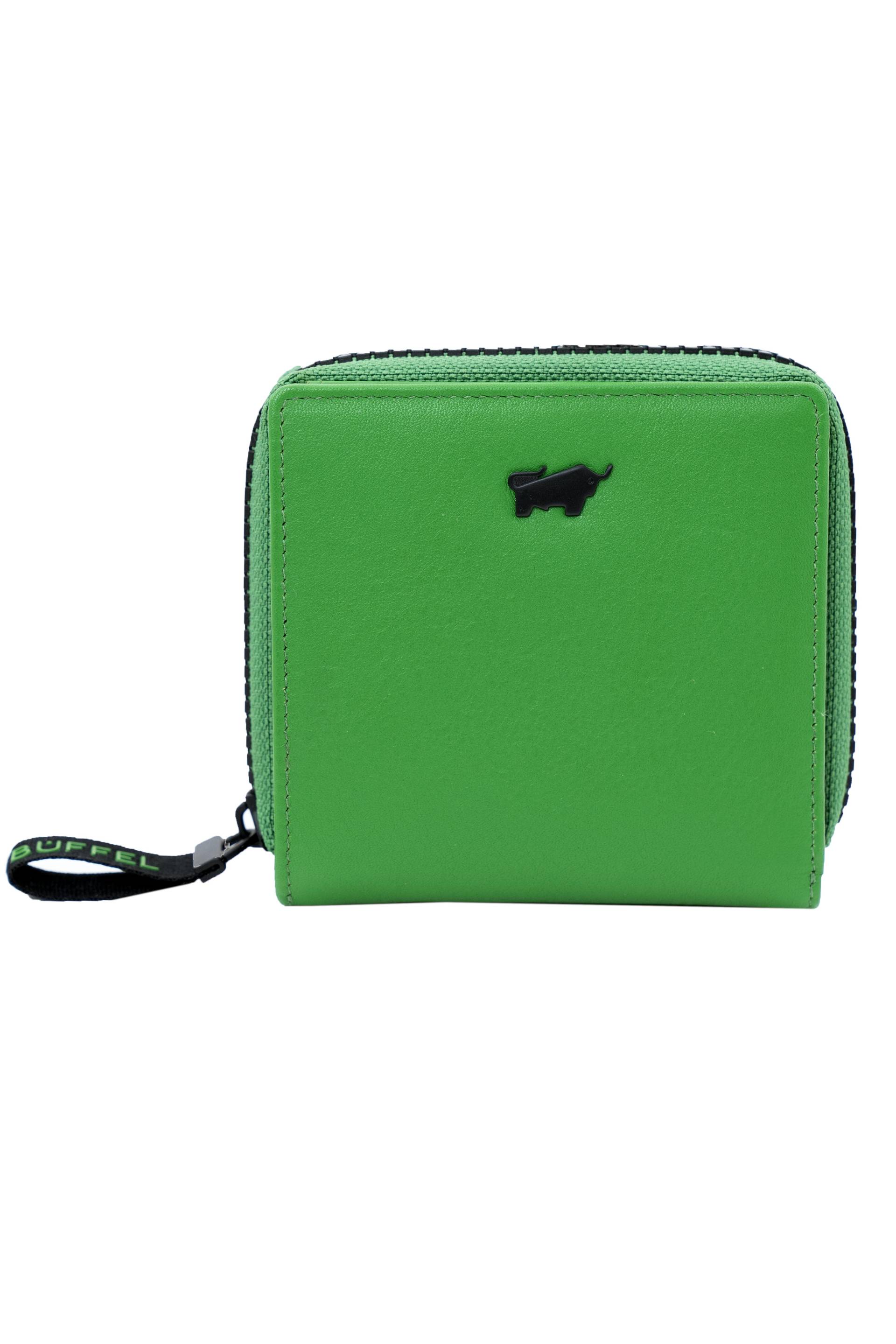 Braun Büffel - CAPRI RFID RV-Geldbörse S 6CS grün - Gr. - OS von Braun Büffel
