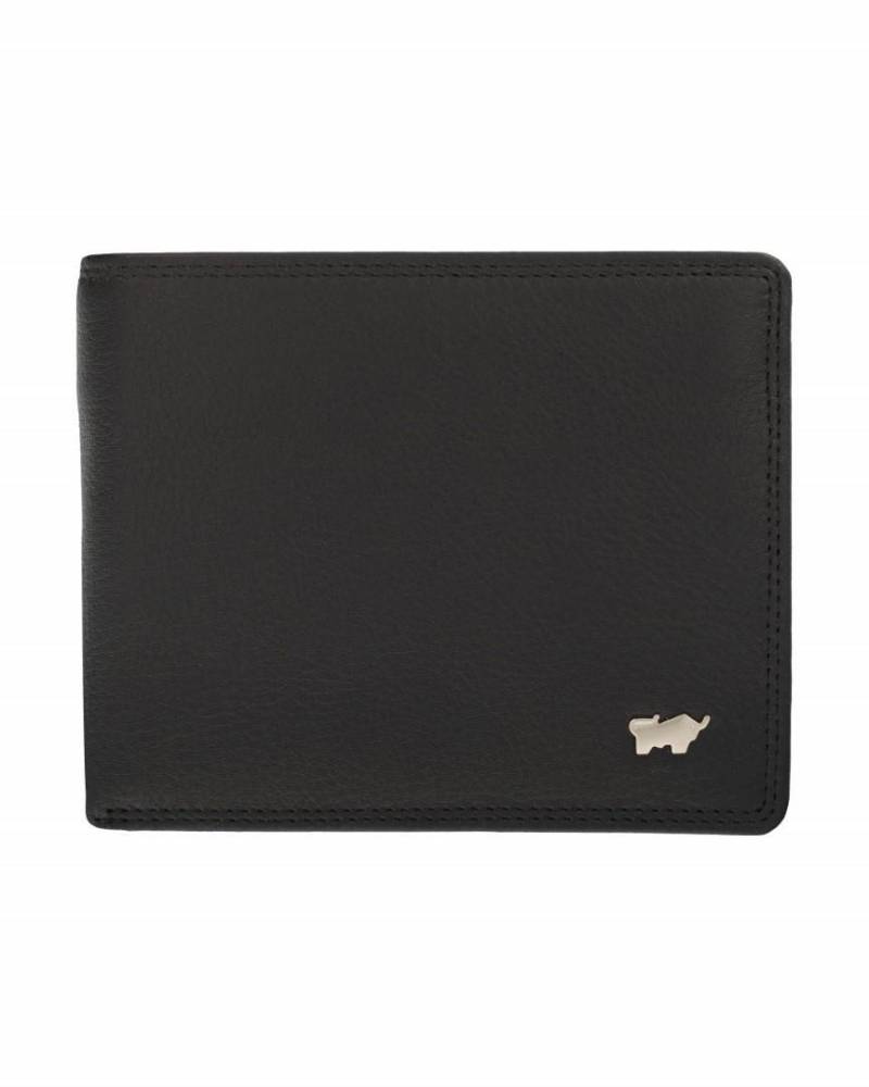 Braun Büffel - GOLF 2.0 Scheintasche Geheimfach + 2 Münzfä. Schwarz Schwarz von Braun Büffel