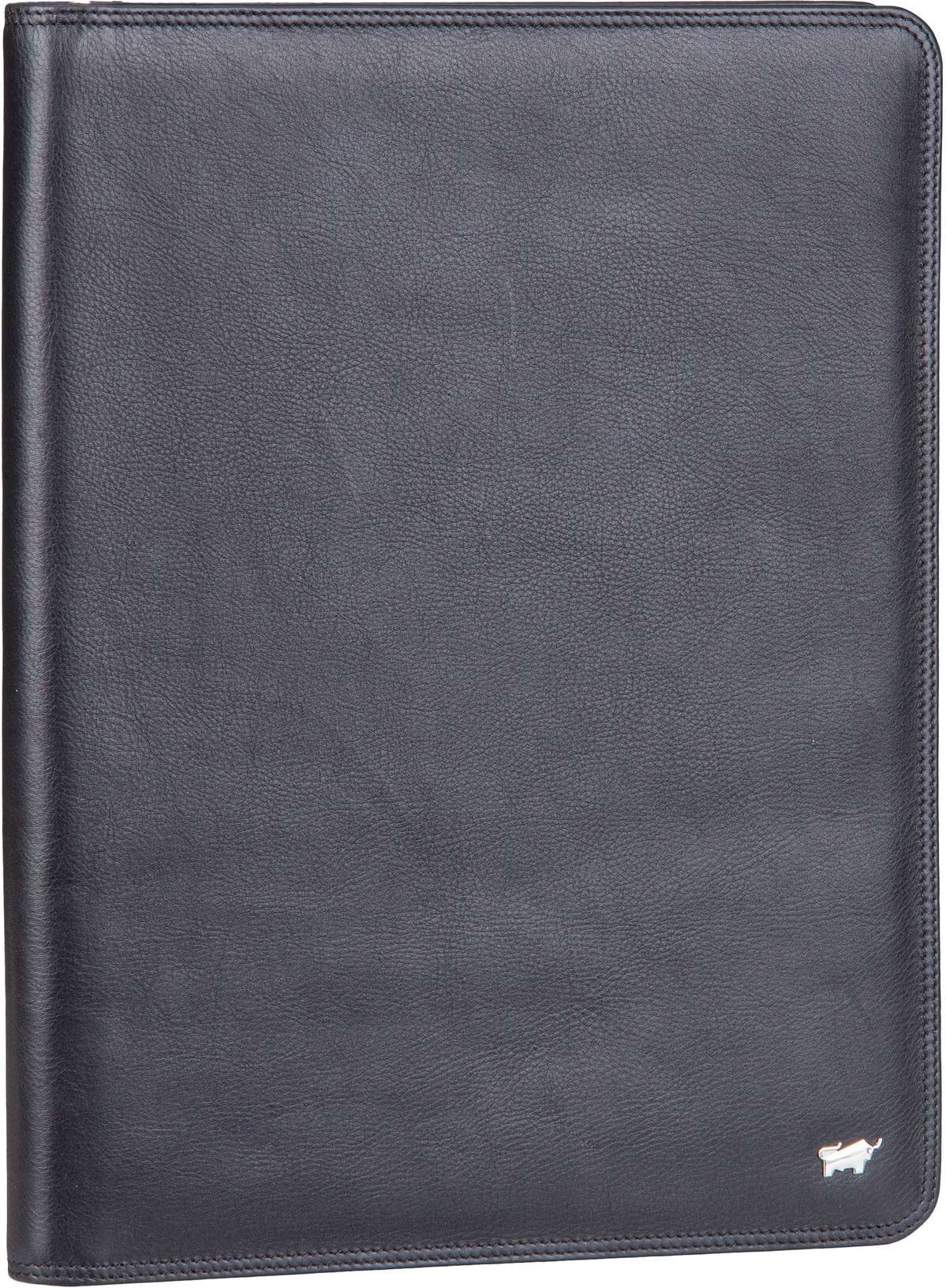 Braun Büffel GOLF 3.0 Meeting Folder 90615  in Schwarz (2.8 Liter), Dokumentenmappe von Braun Büffel