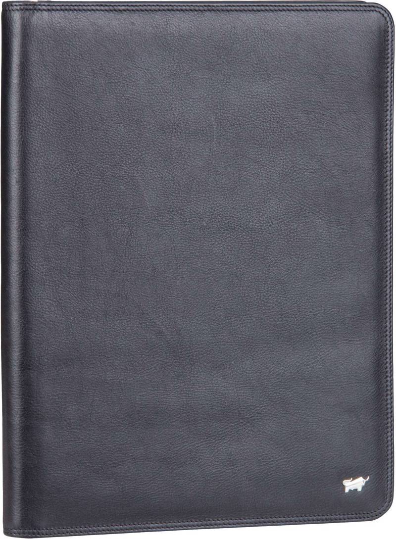 Braun Büffel GOLF 3.0 Meeting Folder 90615  in Schwarz (2.8 Liter), Dokumentenmappe von Braun Büffel