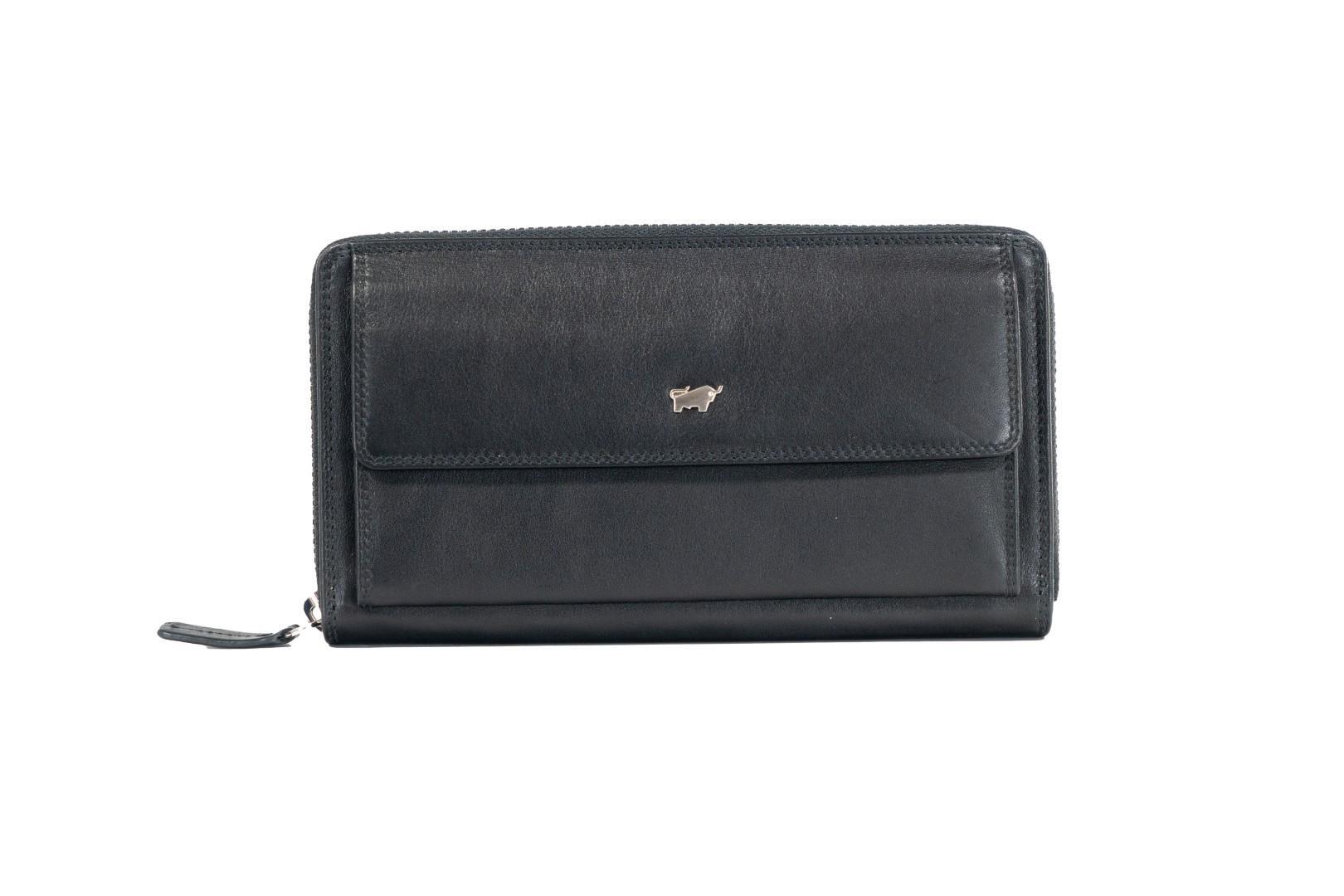 Braun Büffel - GOLF 3.0 Rv-Börse Rv-Geldbörse 16Cs Schwarz Schwarz - Gr. - XL von Braun Büffel