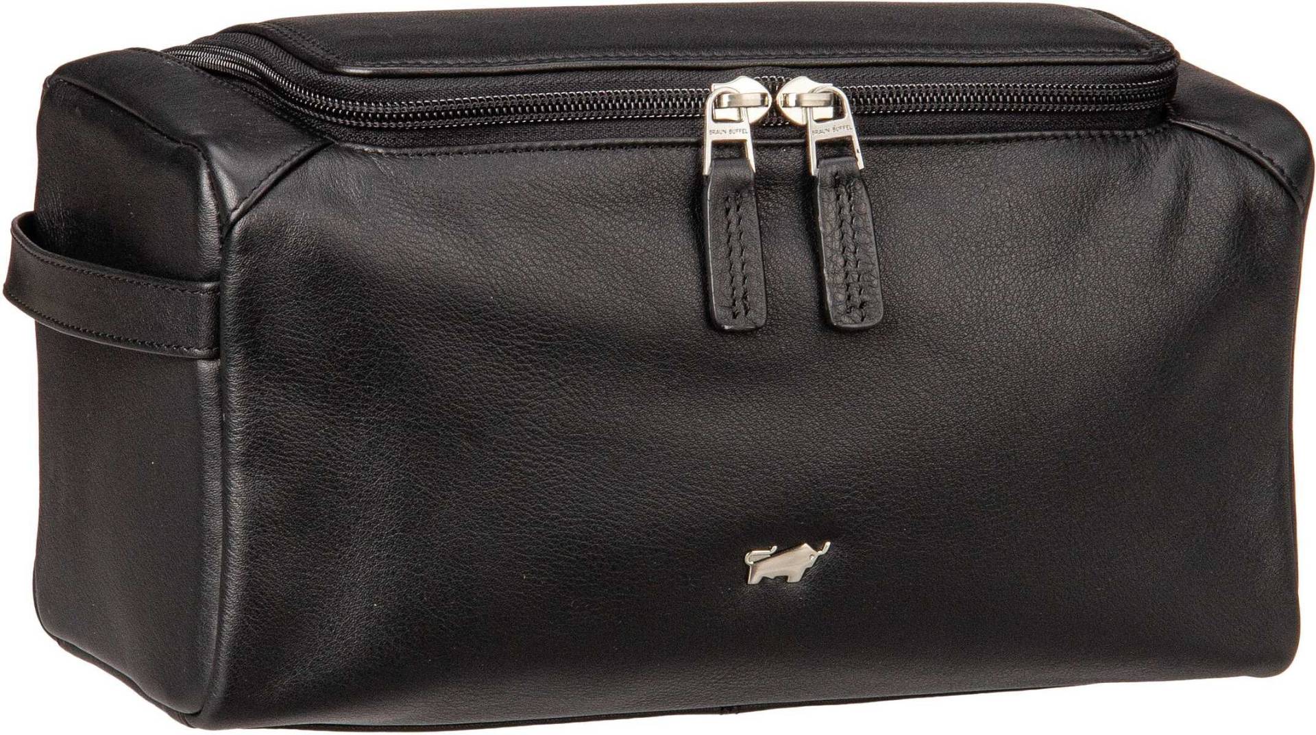 Braun Büffel GOLF 3.0 Wash Bag 90697  in Schwarz (5.5 Liter), Kulturbeutel von Braun Büffel