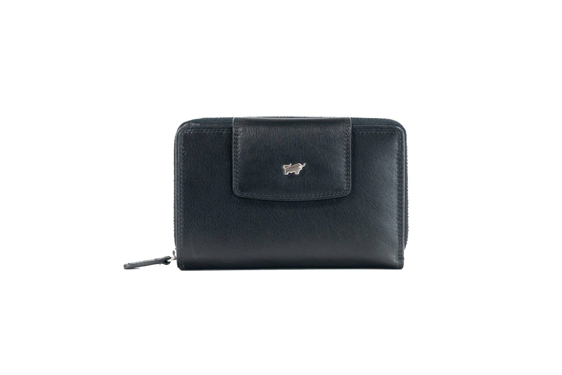 Braun Büffel - GOLF RFID RV-Geldbörse M 15CS schwarz - Gr. - OS von Braun Büffel