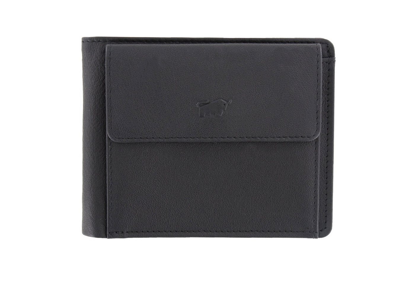 Braun Büffel Geldbörse ARIZONA RFID Dollarclip mit Münzfach 8CS schwarz von Braun Büffel