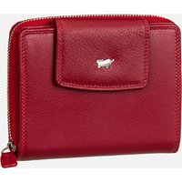 Braun Büffel - Golf RFID Zip-Wallet M 12Cs Red - Portemonnaie  , von Braun Büffel
