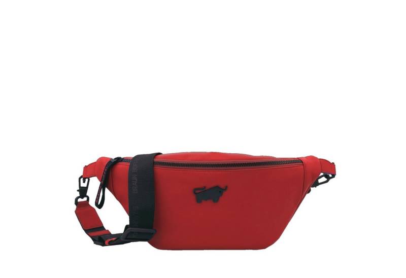 Braun Büffel Gürteltasche CAPRI Cross Body Bag flame red von Braun Büffel
