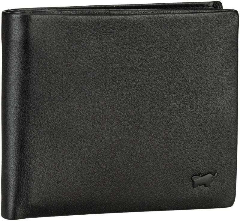 Braun Büffel Hannes Coin Wallet 12Cs  in Schwarz (0.2 Liter), Geldbörse von Braun Büffel