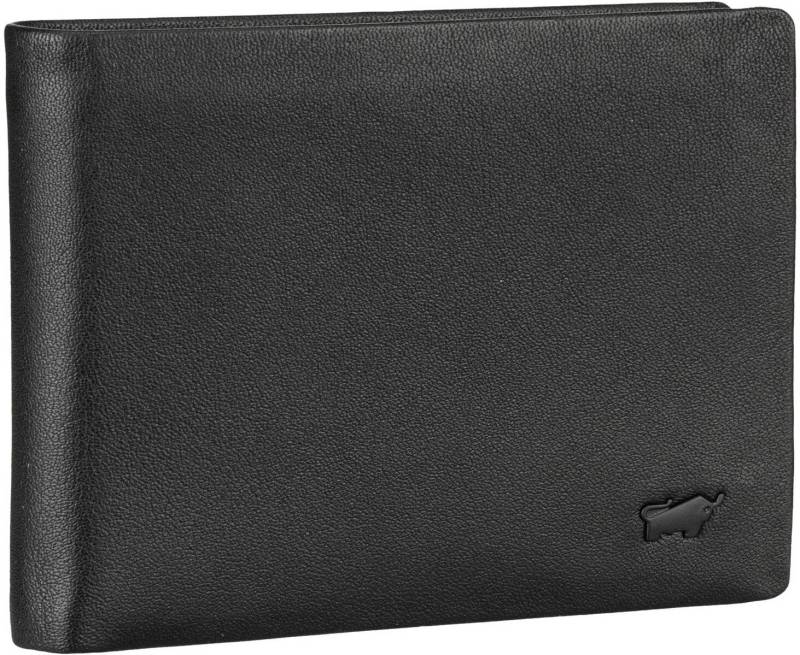 Braun Büffel Hannes Coin Wallet 8Cs  in Schwarz (0.2 Liter), Geldbörse von Braun Büffel