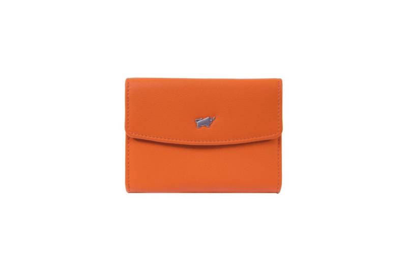 Braun Büffel - JOY Portemonnaie Rfid Mini Geldbörse Slim 3Cs Flashy Orange von Braun Büffel