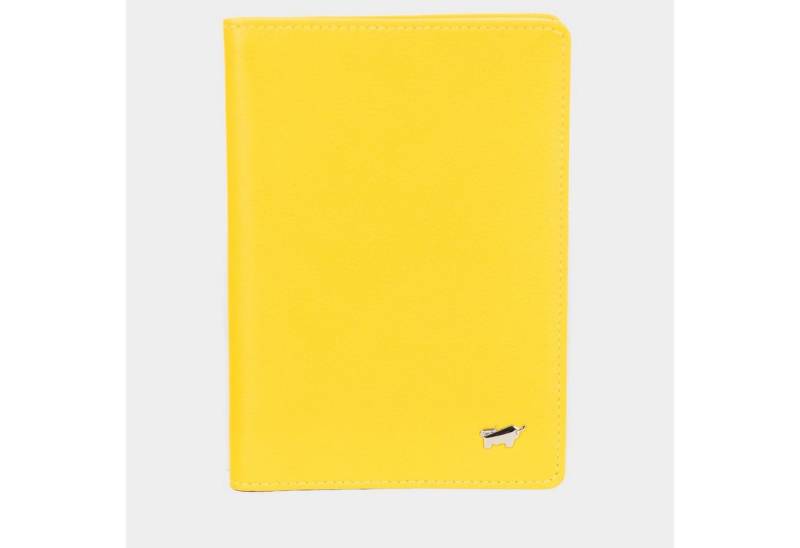 Braun Büffel Kartenetui Pass Etui lemon von Braun Büffel
