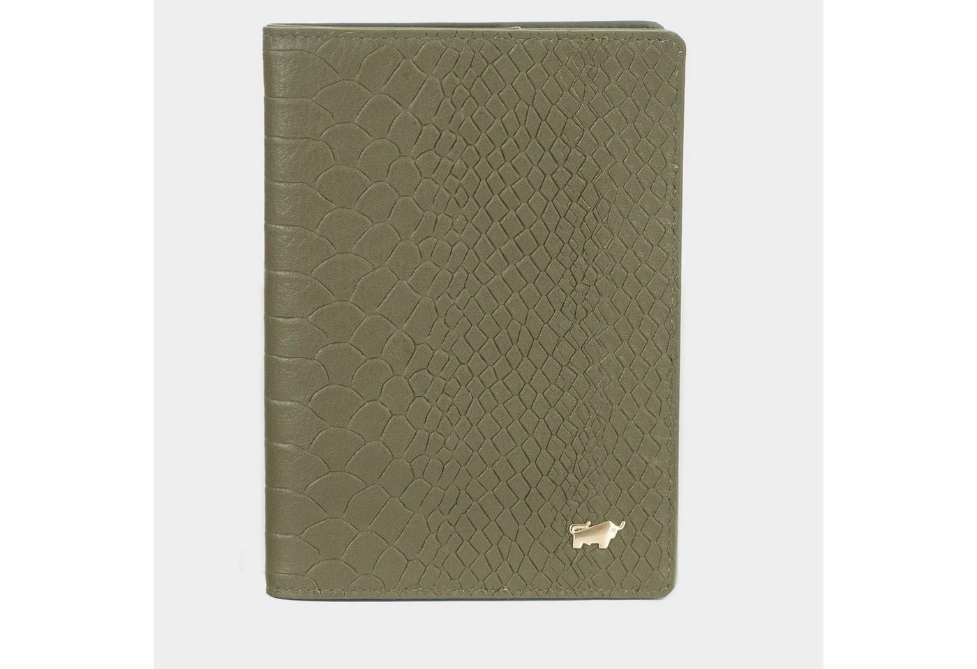 Braun Büffel Kartenetui Pass Etui olive von Braun Büffel
