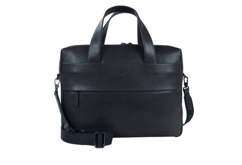 Braun Büffel Laptoptasche AREZZO Businesstasche schwarz von Braun Büffel