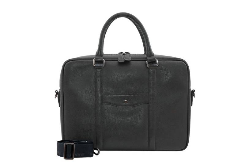Braun Büffel Laptoptasche THEO Businesstasche M dark grey von Braun Büffel
