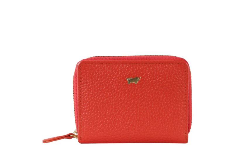 Braun Büffel Mini Geldbörse ASTI Mini RV-Geldbörse 5CS rich red von Braun Büffel