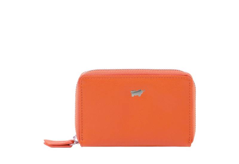 Braun Büffel Mini Geldbörse JOY RFID RV Mini Geldbörse flashy orange von Braun Büffel