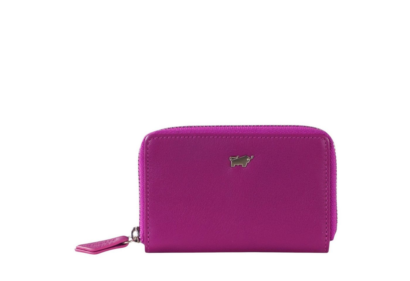 Braun Büffel Mini Geldbörse JOY RFID RV Mini Geldbörse purple plum von Braun Büffel