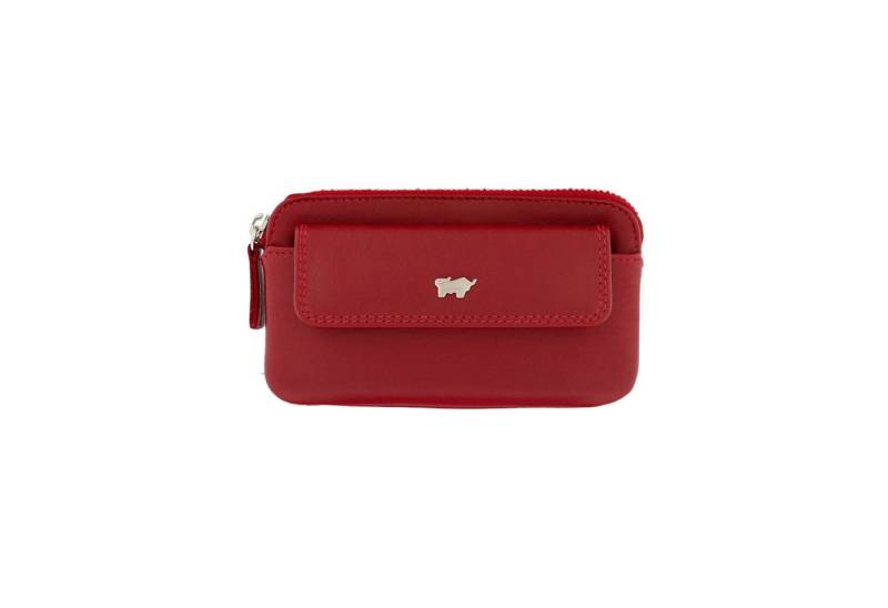 Braun Büffel Schlüsseltasche GOLF 2.0 Schlüsseletui L Slim rot von Braun Büffel