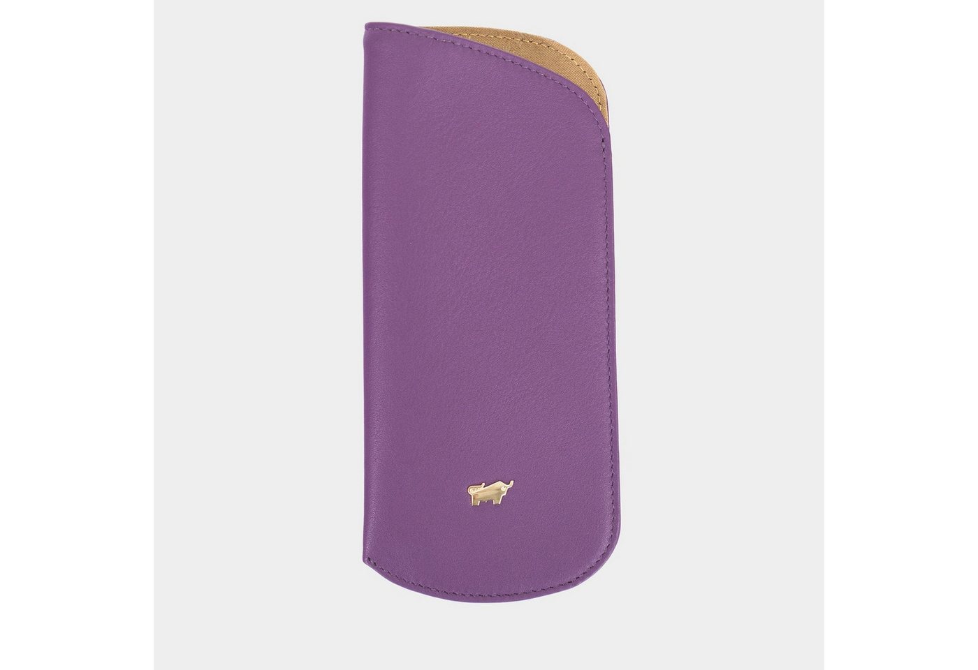 Braun Büffel Seidenschal Brillenetui purple/viola von Braun Büffel
