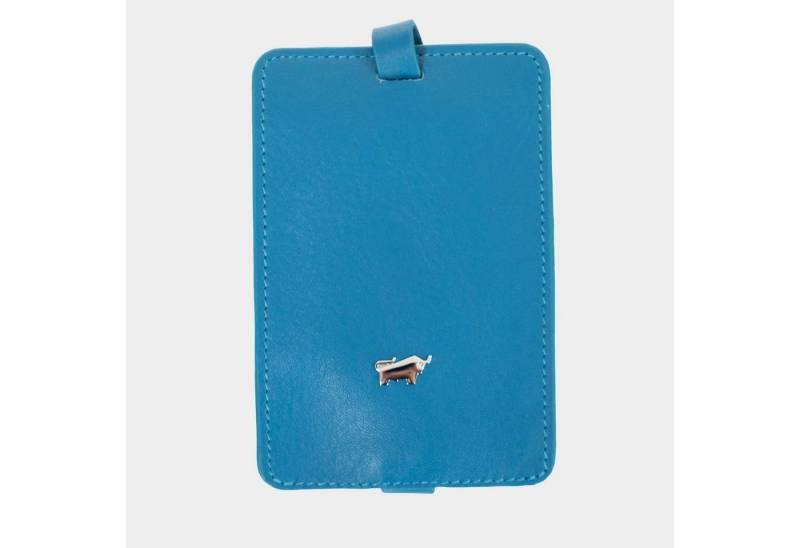 Braun Büffel Seidenschal Gepäckanhänger türkis-blau von Braun Büffel