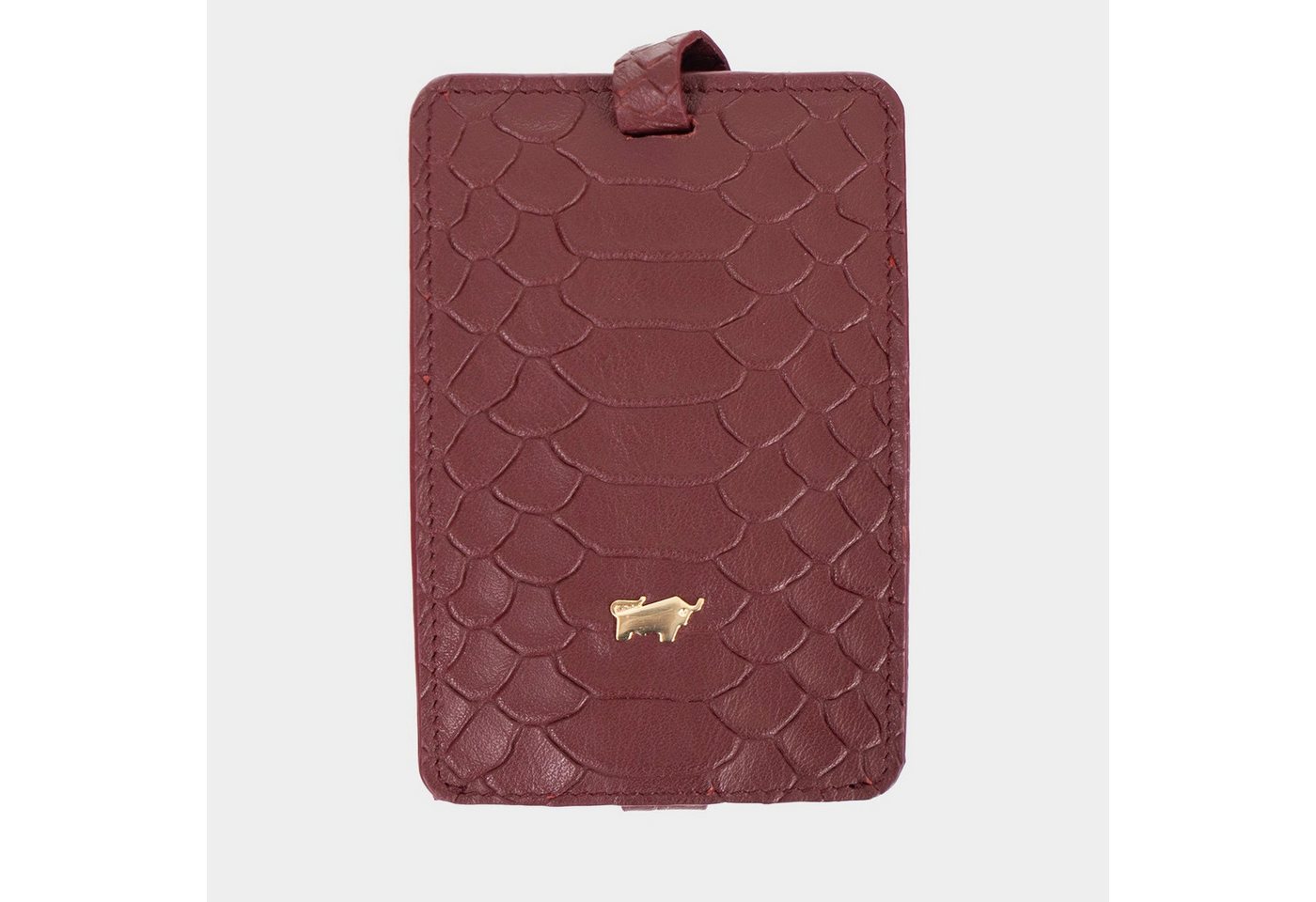 Braun Büffel Seidenschal Gepäckanhänger wine von Braun Büffel