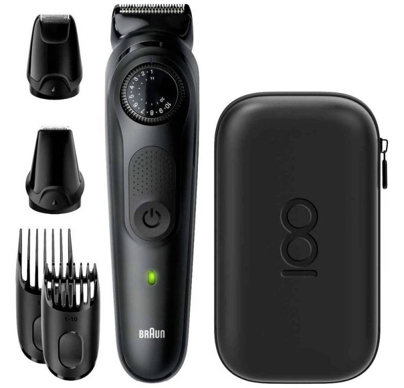 Braun Bartschneider Design Edition Barttrimmer MBBT7, abwaschbar von Braun