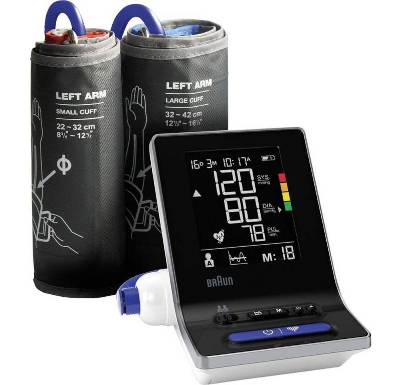 Braun Blutdruckmessgerät ExactFit™3 Oberarm-Blutdruckmessgerät von Braun