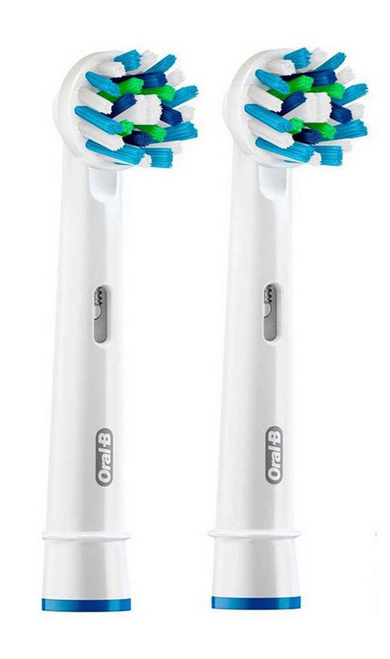 Braun Elektrische Zahnbürste Braun Oral-B EB 50-2 CrossAction Aufsteckbürsten weiß 2er-Pack Braun Elektrische Zahnbürste Braun Oral-B EB 50-2 CrossAction Aufsteckbürsten weiß 2er-Pack von Braun