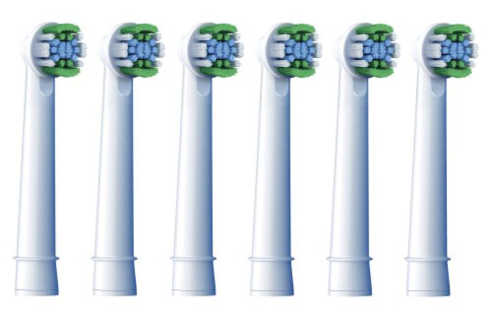 Braun Elektrische Zahnbürste Oral-B EB20RX-6 Pro Precision Clean Aufsteckbürsten weiß 6er-Pack von Braun