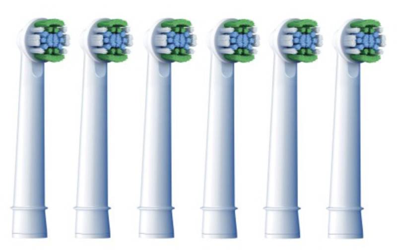 Braun Elektrische Zahnbürste Oral-B EB20RX-6 Pro Precision Clean Aufsteckbürsten weiß 6er-Pack von Braun
