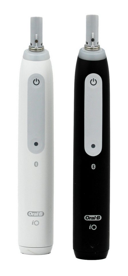 Braun Elektrische Zahnbürste Oral-B iO Series 4N 2er Set Elektr. Zahnbürste schwarz u. weiß von Braun