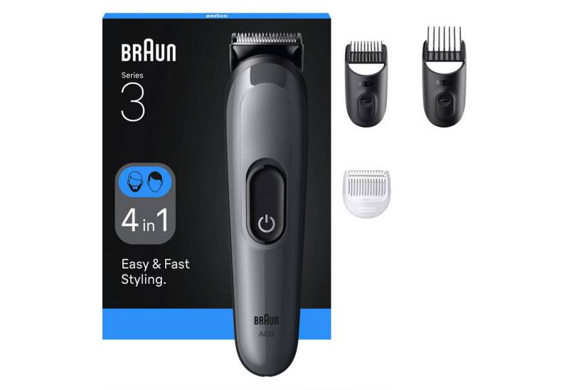 Braun Elektrorasierer All-in-One Series 3 4-in-1 von Braun