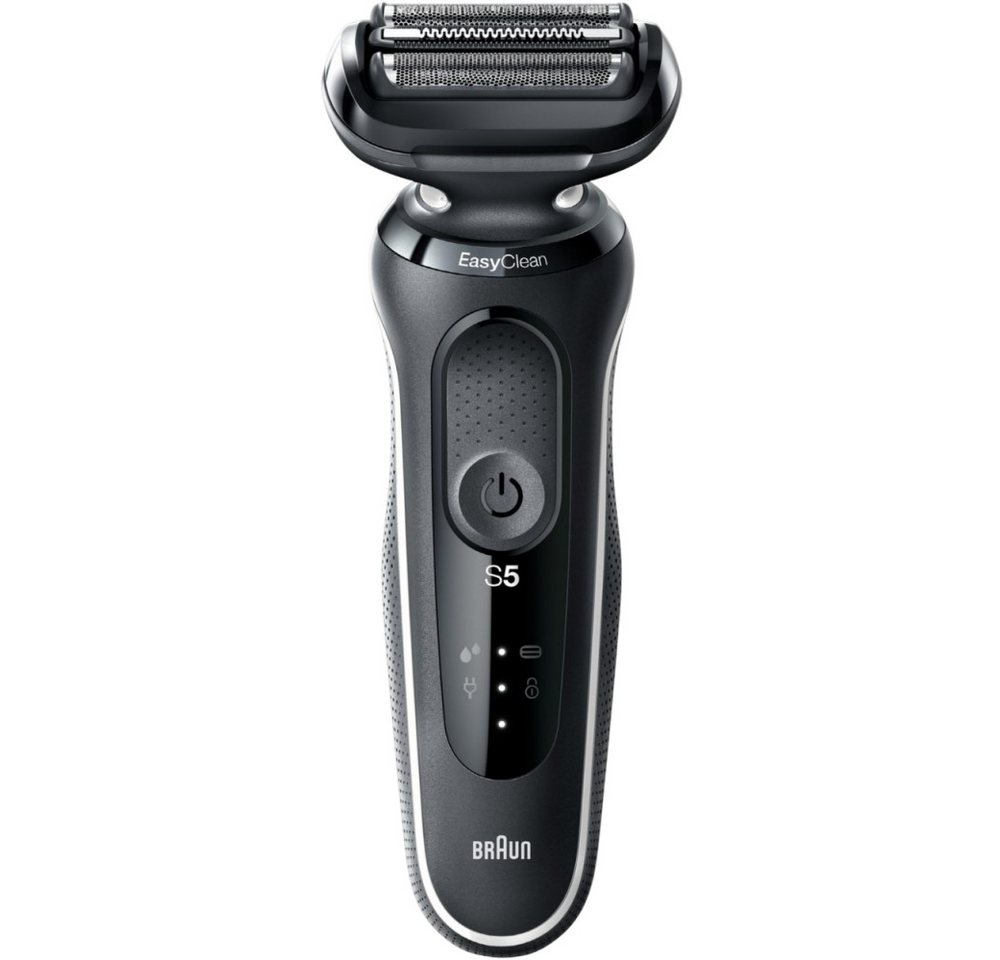 Braun Elektrorasierer Series 5 51-W1600s Wet & Dry - Rasierer - schwarz/weiß von Braun