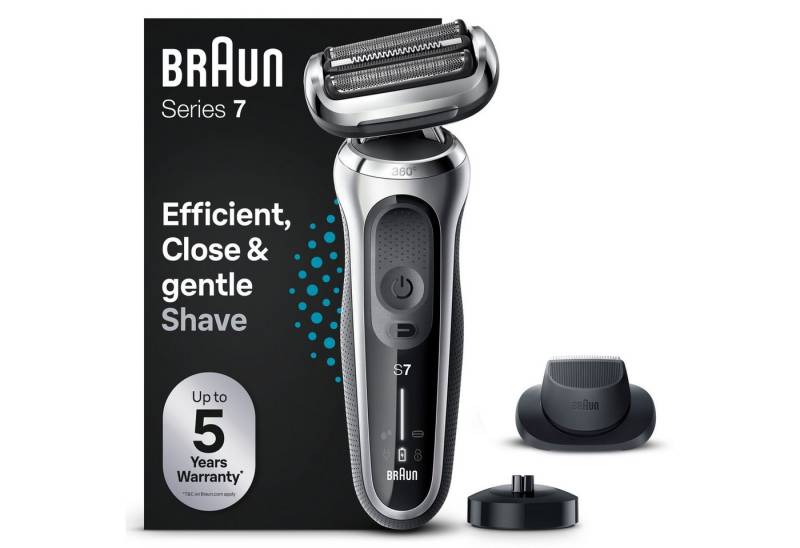 Braun Elektrorasierer Series 7 71-S4200cs, Wet&Dry, Präzisionstrimmer von Braun