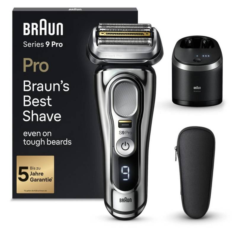 Braun Elektrorasierer Series 9 - 9486cc wet&dry Herrenrasierer von Braun