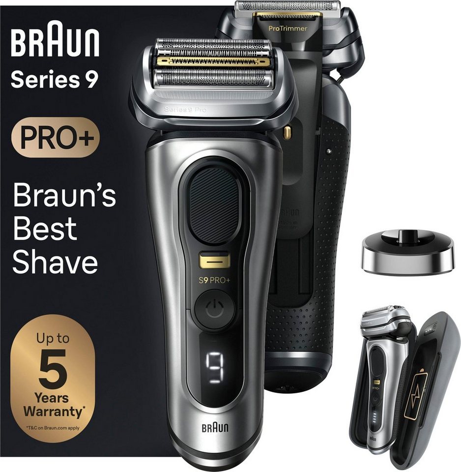 Braun Elektrorasierer Series 9 Pro+ 9527s, Precision ProTrimmer von Braun