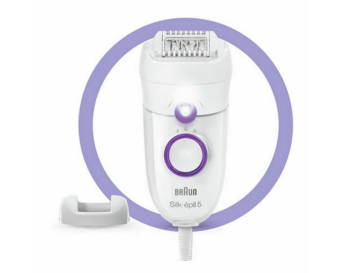 Braun Epilierer Braun Elektrischer Epilierer 505 Power Haarentfernung Beine Ganzkörper von Braun