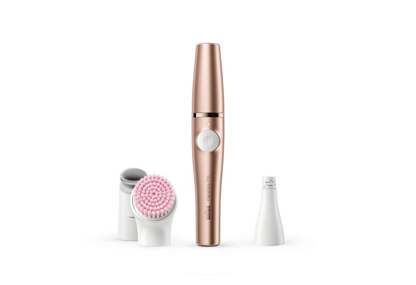 Braun Epilierer FaceSpa Pro 921, Aufsätze: 2 St., All-in-One Beauty-Gerät zur Gesichts-Epilation von Braun