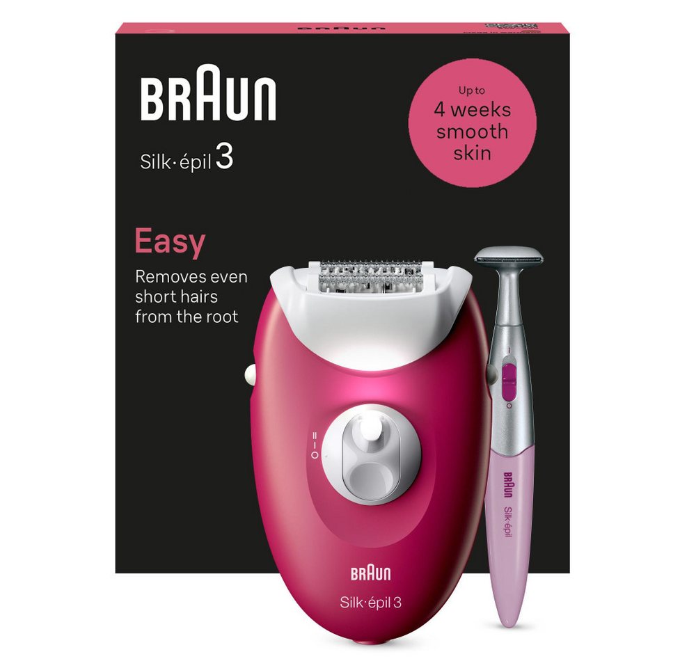Braun Epilierer Silk-épil 3 3-202 Epilierer Braun Epilierer Silk-épil 3 3-202 Epilierer von Braun