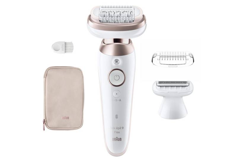 Braun Epilierer Silk-épil 9-030 Flex 3D SensoSmartTM - Rose Titan von Braun