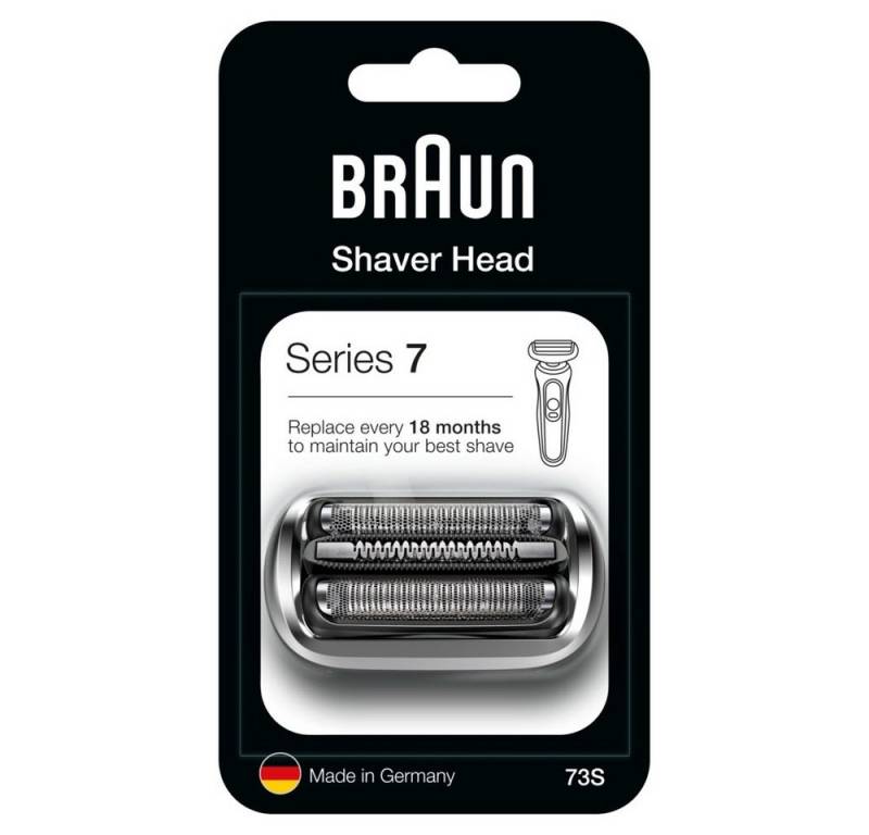 Braun Ersatzscherkopf Kombipack 73S - Ersatzscherkopf - silber von Braun
