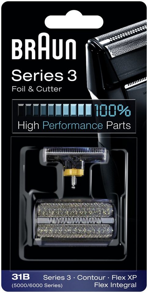 Braun Ersatzscherkopf Series 3 - 31B Foil & Cutter Braun Ersatzscherkopf Series 3 - 31B Foil & Cutter von Braun