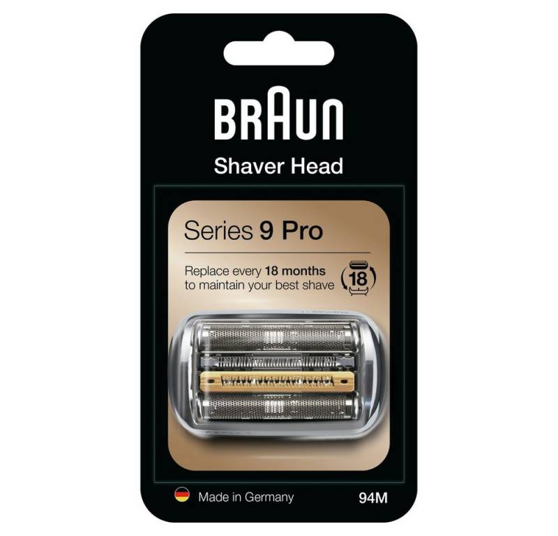 Braun Ersatzscherkopf Series 9 Pro - 94M - silber matt von Braun