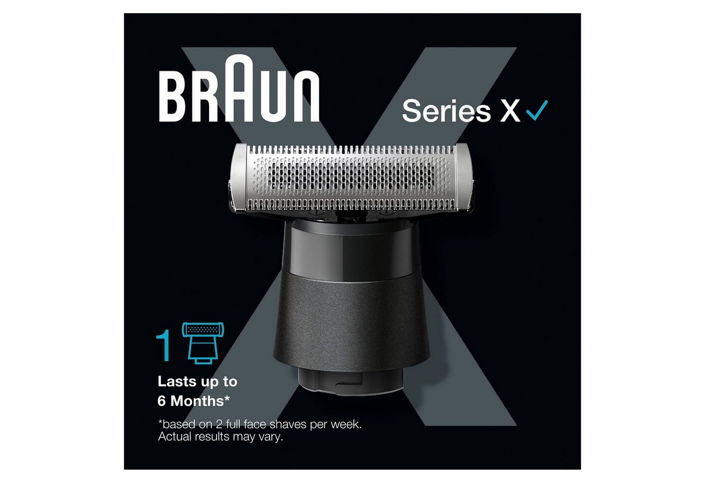 Braun Ersatzscherteil Series X XT20, 1 St., 4D-Metallklinge von Braun