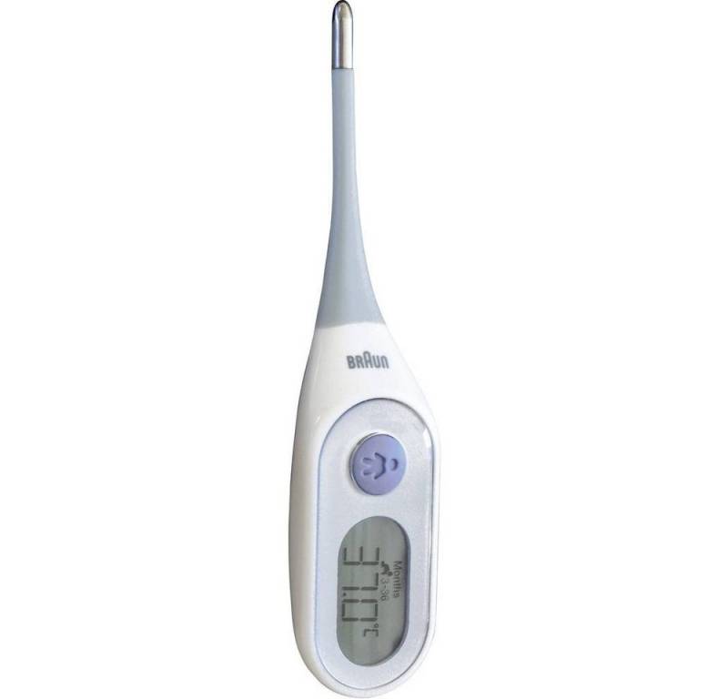 Braun Fieberthermometer Digitales Fieberthermometer PRT2000EU, Mit Fieberalarm von Braun