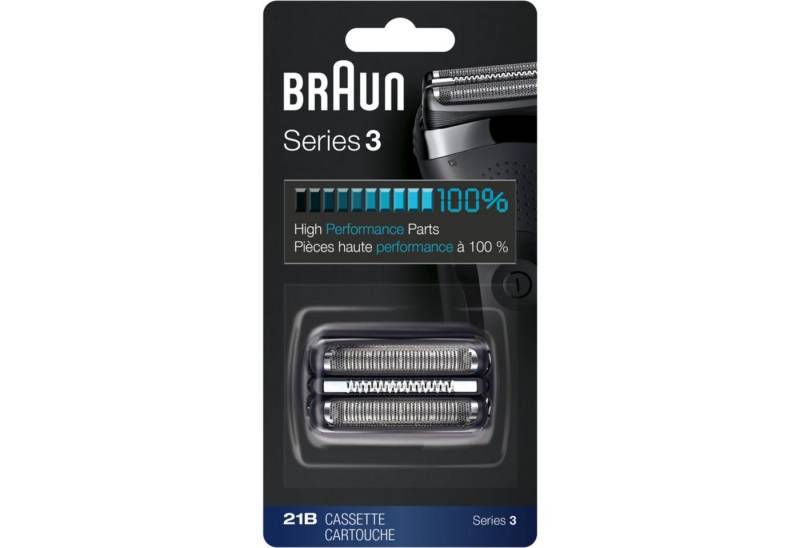 Braun Haar- und Bartschneider Braun Ersatzscherkopf Kombipack 21B, Scherkopf von Braun