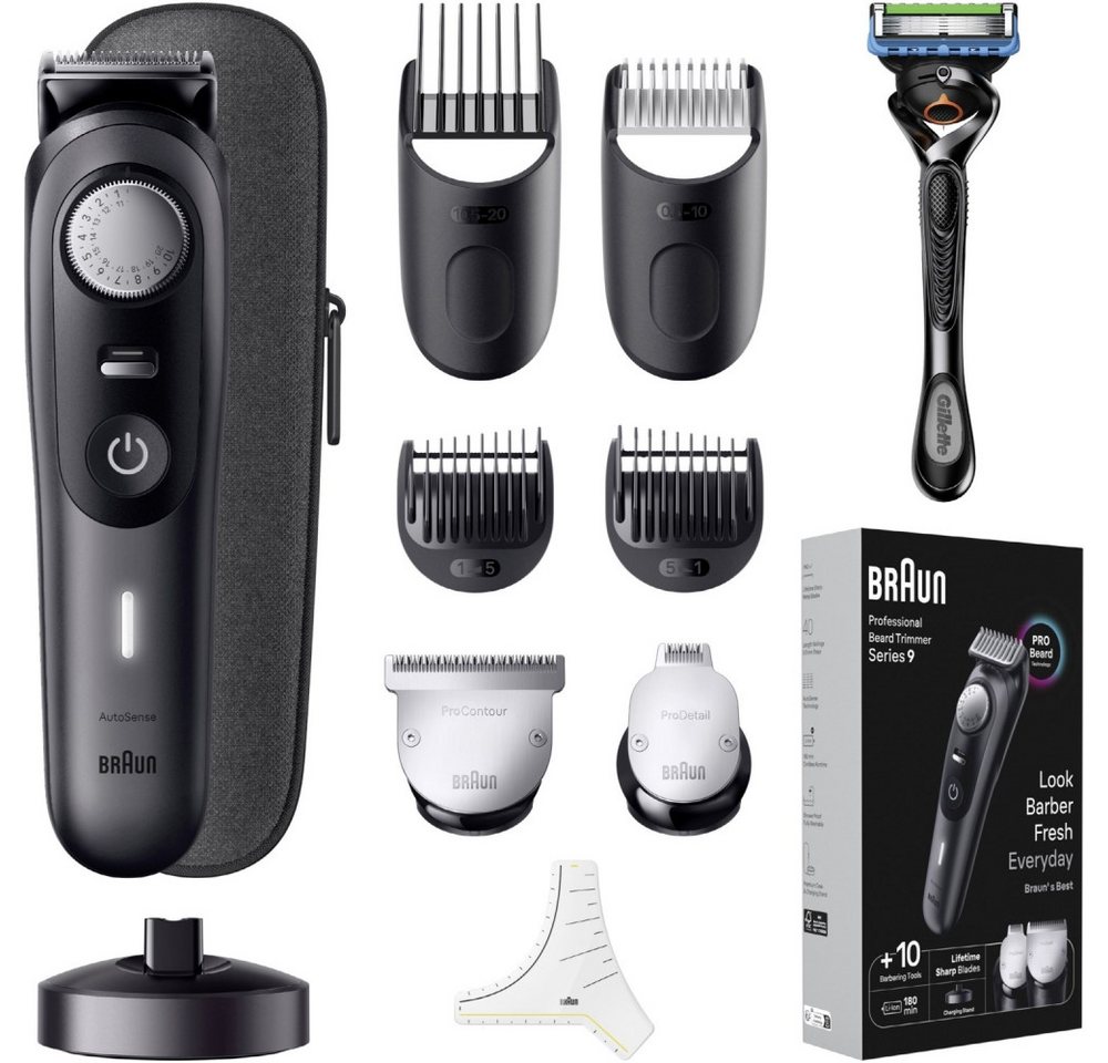 Braun Haar- und Bartschneider Braun Series 9 BT9421 - Haar-/Bartschneider - schwarz von Braun
