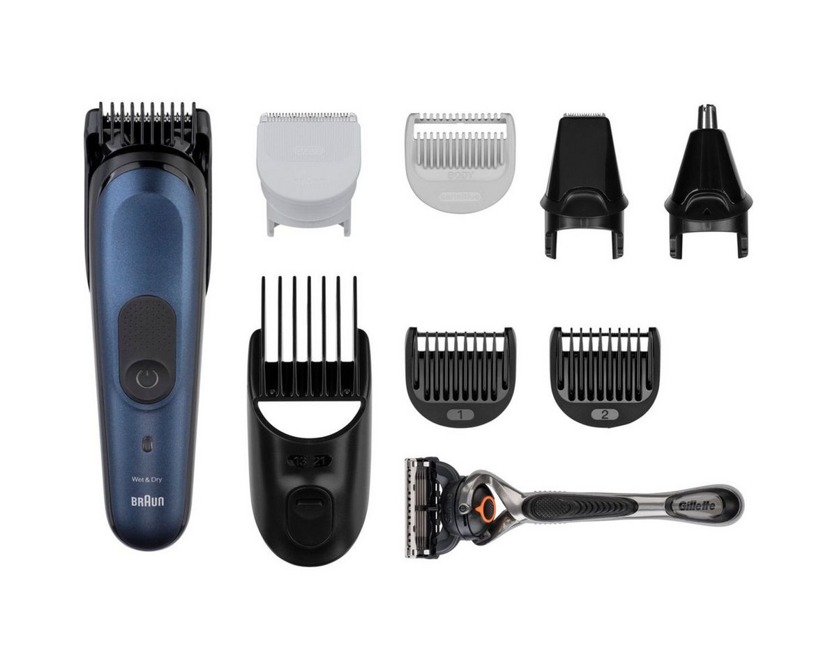 Braun Haar- und Bartschneider MGK 7410 All-in-One Style MultiGroomingKit von Braun
